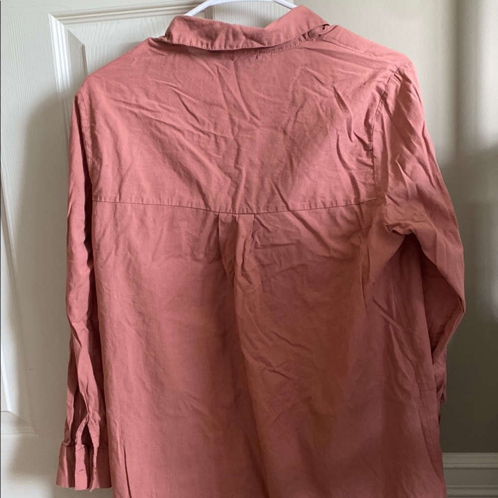 Pink Button-Up Shirt - Picture 3 of 3